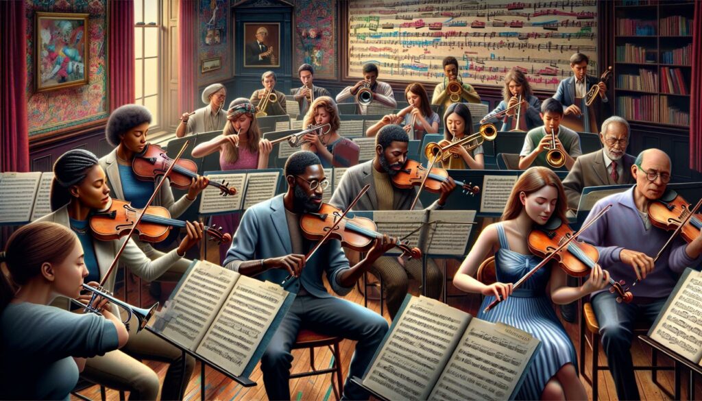 the world of music school